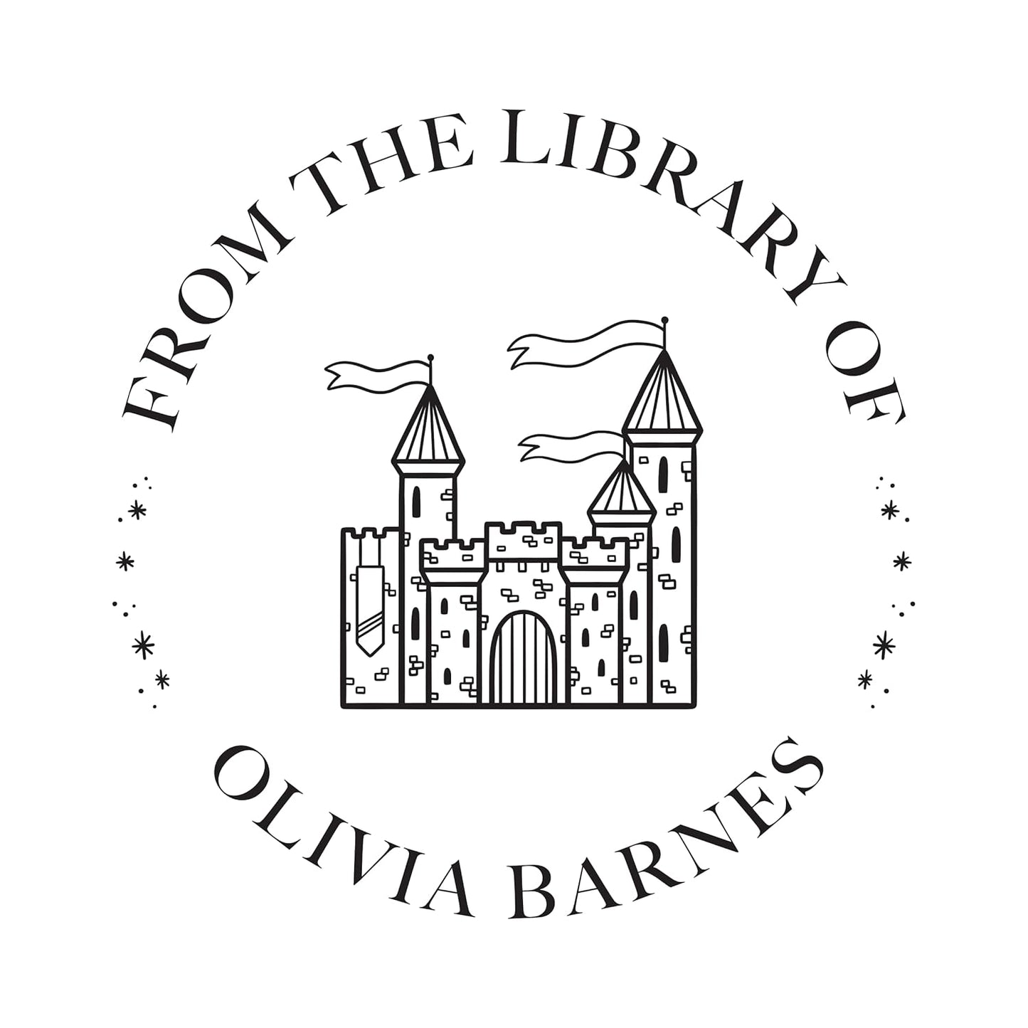 Personalized Book Embosser – Custom Library Stamp for Book Lovers & Professionals