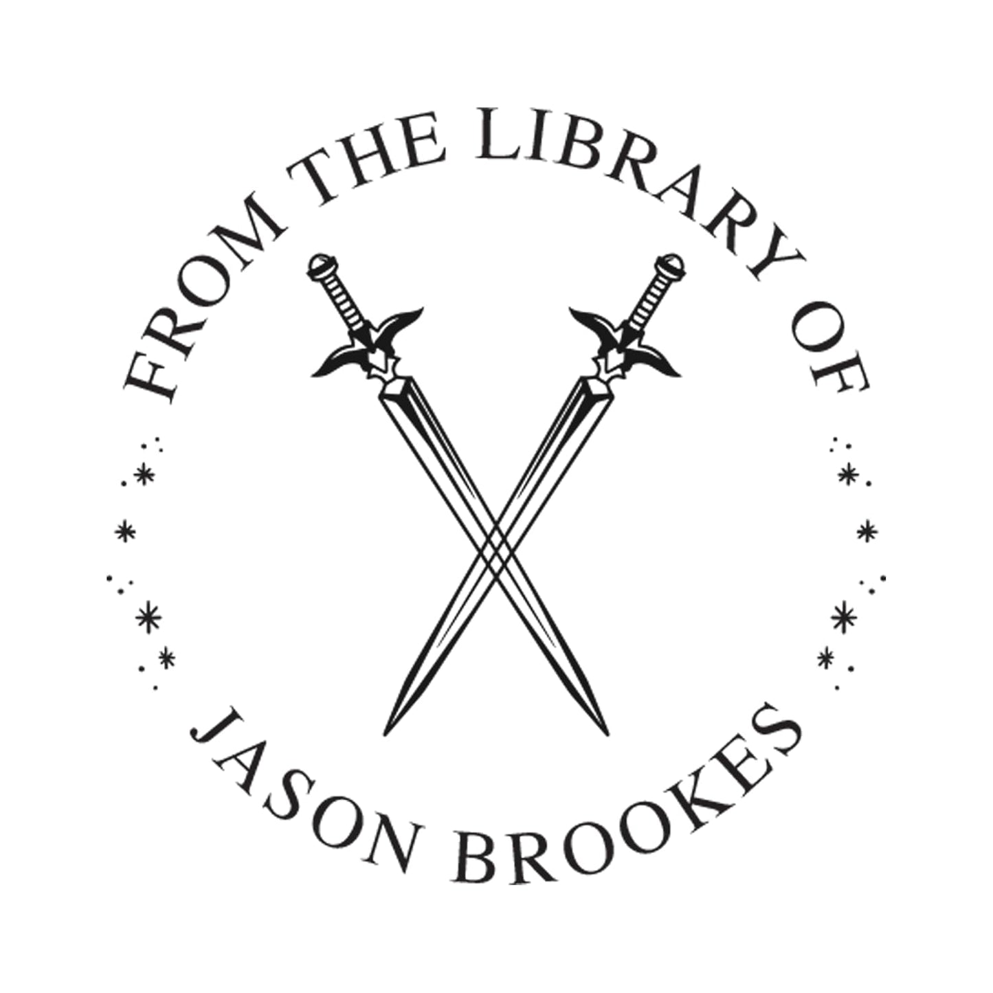 Personalized Book Embosser – Custom Library Stamp for Book Lovers & Professionals