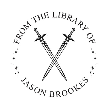 Personalized Book Embosser – Custom Library Stamp for Book Lovers & Professionals