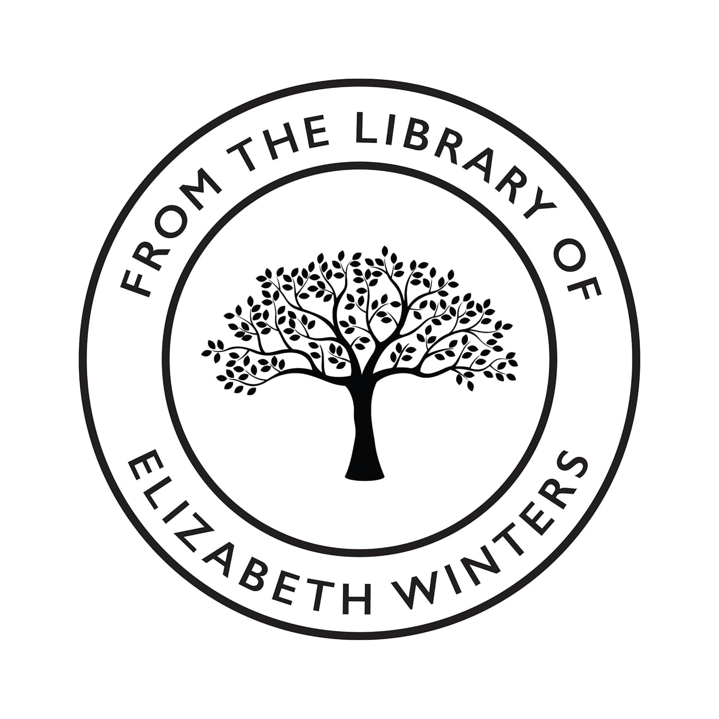 Personalized Book Embosser – Custom Library Stamp for Book Lovers & Professionals