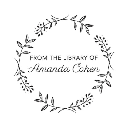 Personalized Book Embosser – Custom Library Stamp for Book Lovers & Professionals