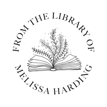 Personalized Book Embosser – Custom Library Stamp for Book Lovers & Professionals