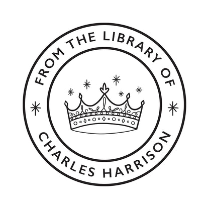 Personalized Book Embosser – Custom Library Stamp for Book Lovers & Professionals