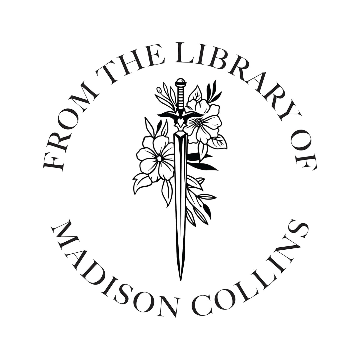 Personalized Book Embosser – Custom Library Stamp for Book Lovers & Professionals
