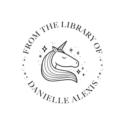 Personalized Book Embosser – Custom Library Stamp for Book Lovers & Professionals